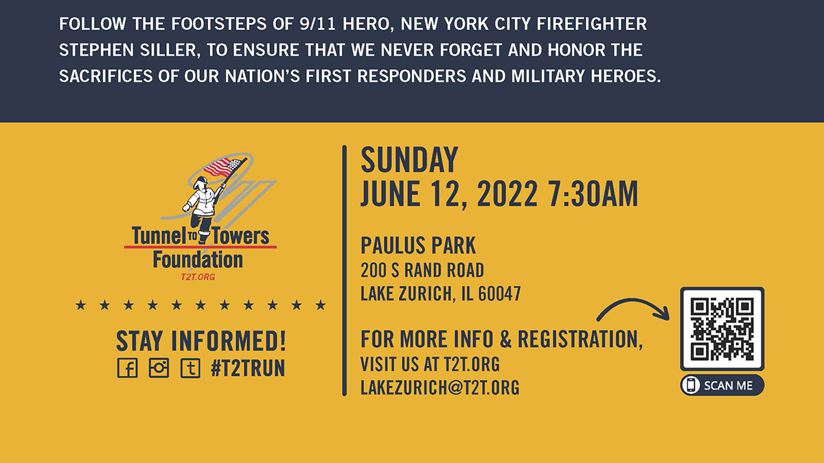Tunnel to Towers 5K Run and Walk in Lake Zurich